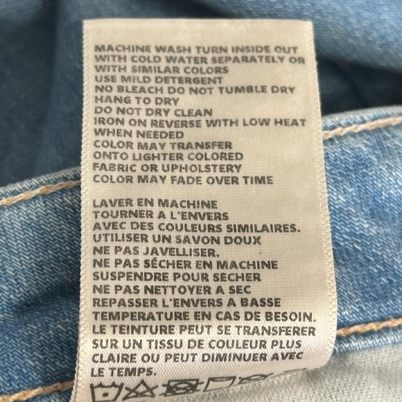 LAGENCE Womens Size 33 Milana Low Rise Olympia Stovepipe Cut Off Jeans NWT - Picture 6 of 13